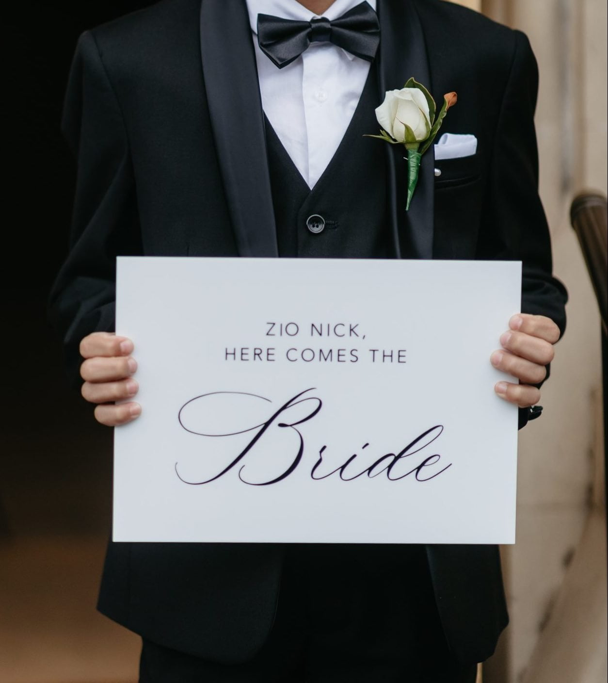 Small Wedding Signs - M&H Events